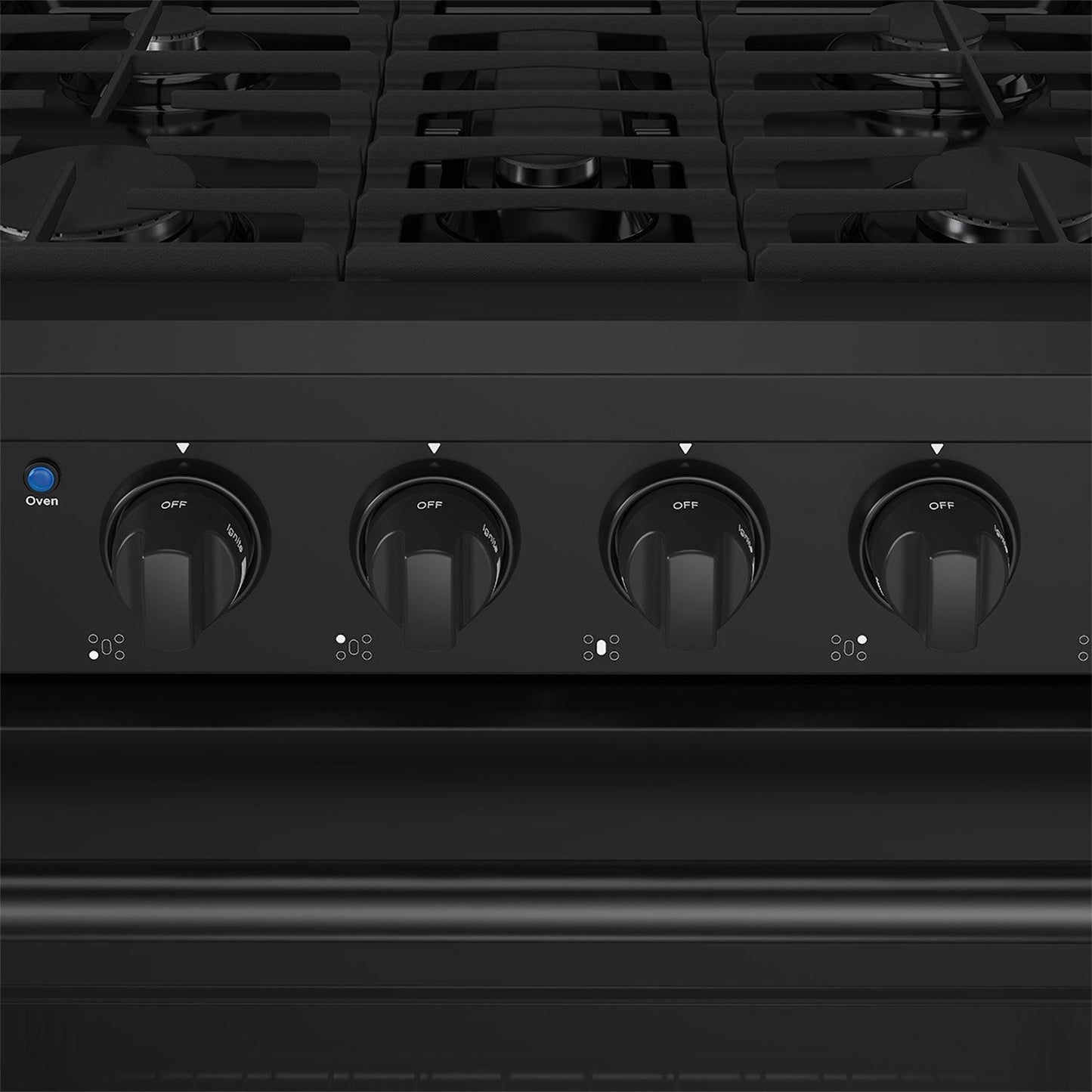 Thor Kitchen LRG3001UB 30 Inch Professional Gas Range In Black
