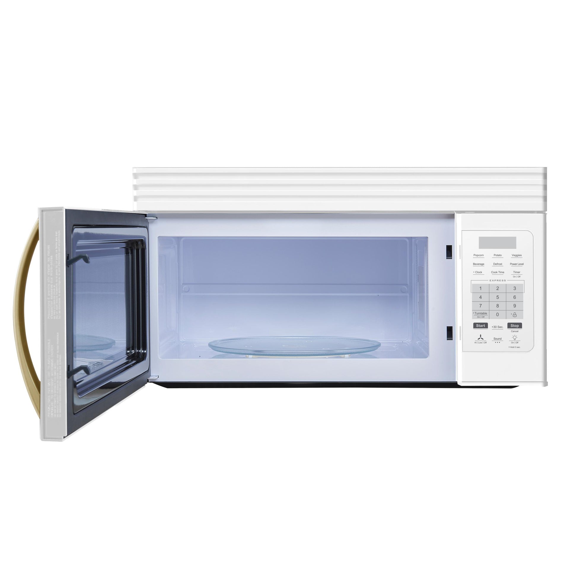 Forno FOTR300730WHT Forno Scalo 30-Inch Over The Range Microwave, White - 1.6 Cu.Ft, 300 Cfm Vent, Touch Control, Led Light