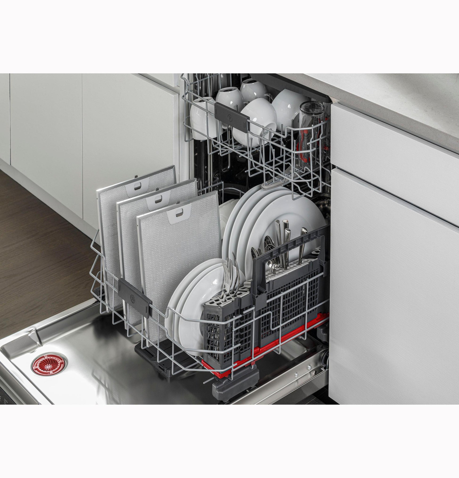 Haier UVW8304SPSS 30" Designer Wall Mount Hood W/ Dimmable Led Lighting