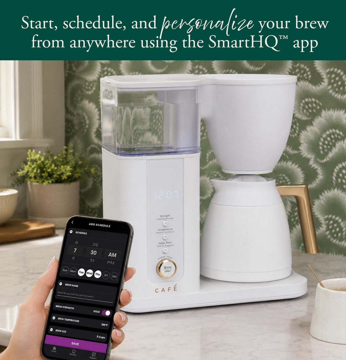 Cafe C7DTB11ZW7 Café™ Specialty Drip Coffee Maker