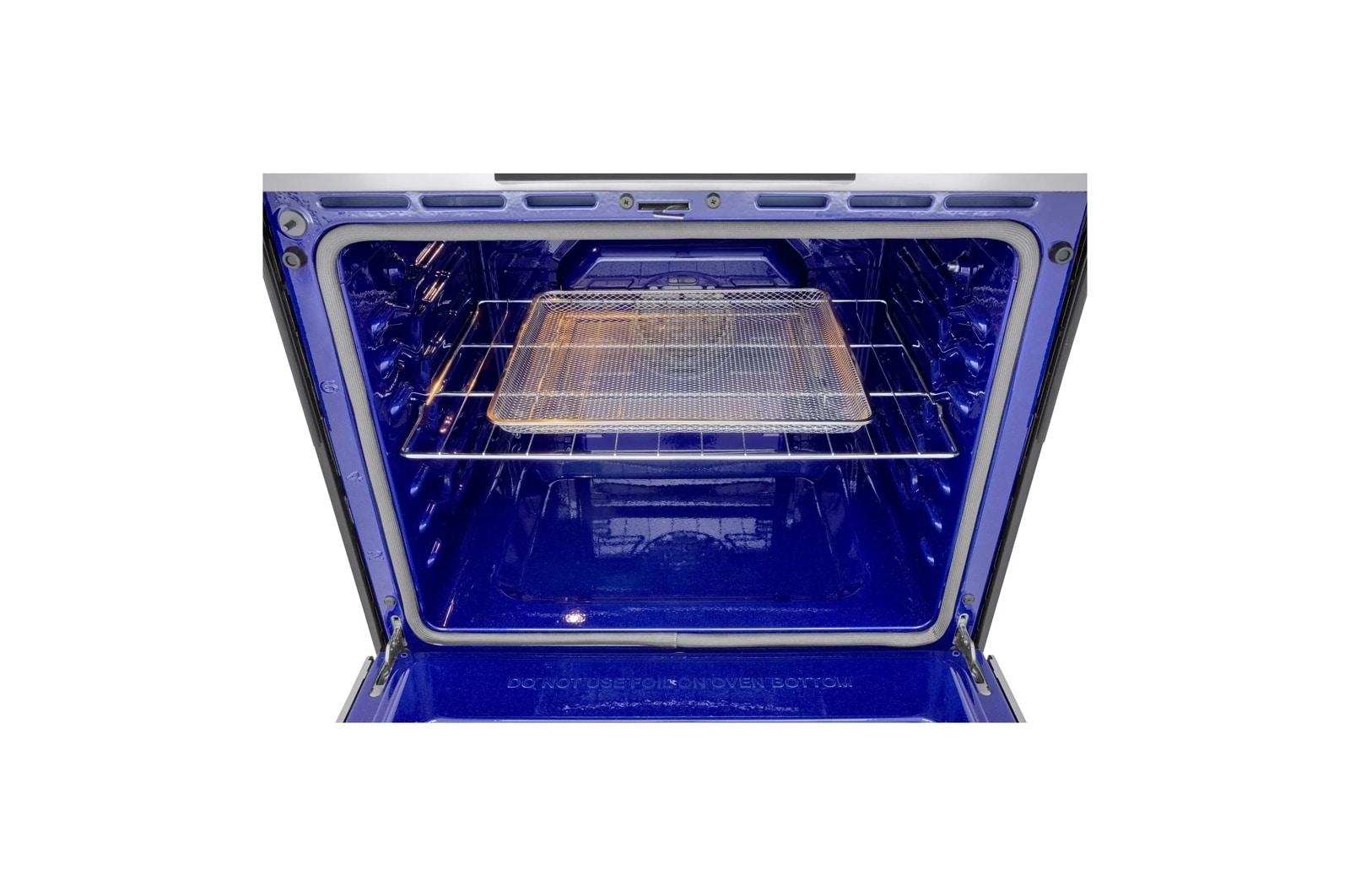Lg LSGU6339X Lg Signature 6.3 Cu. Ft. Smart Gas Slide-In Range With Dynamic Probake Convection®, Air Fry, Air Sous Vide, Pizza Mode And Ai Gourmet Camera