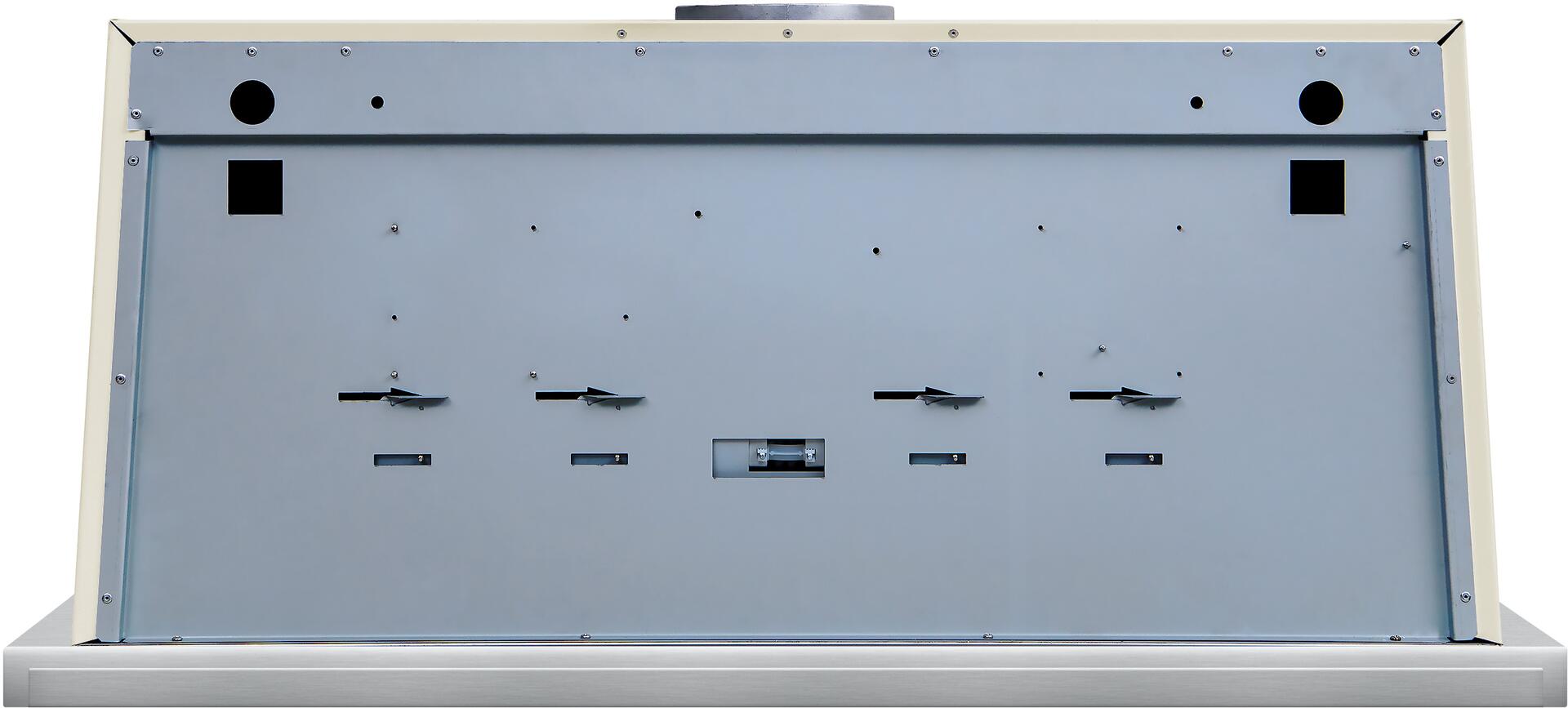 Ilve UAM90AW Majestic 36 Inch Antique White Wall Mount Range Hood