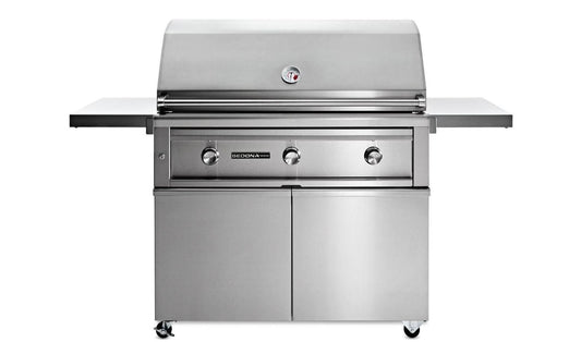 Lynx L701PSFLP 42" Sedona Freestanding Grill And Cart With 1 Prosear Infrared Burner And 2 Stainless Steel Burners (L701Psf)