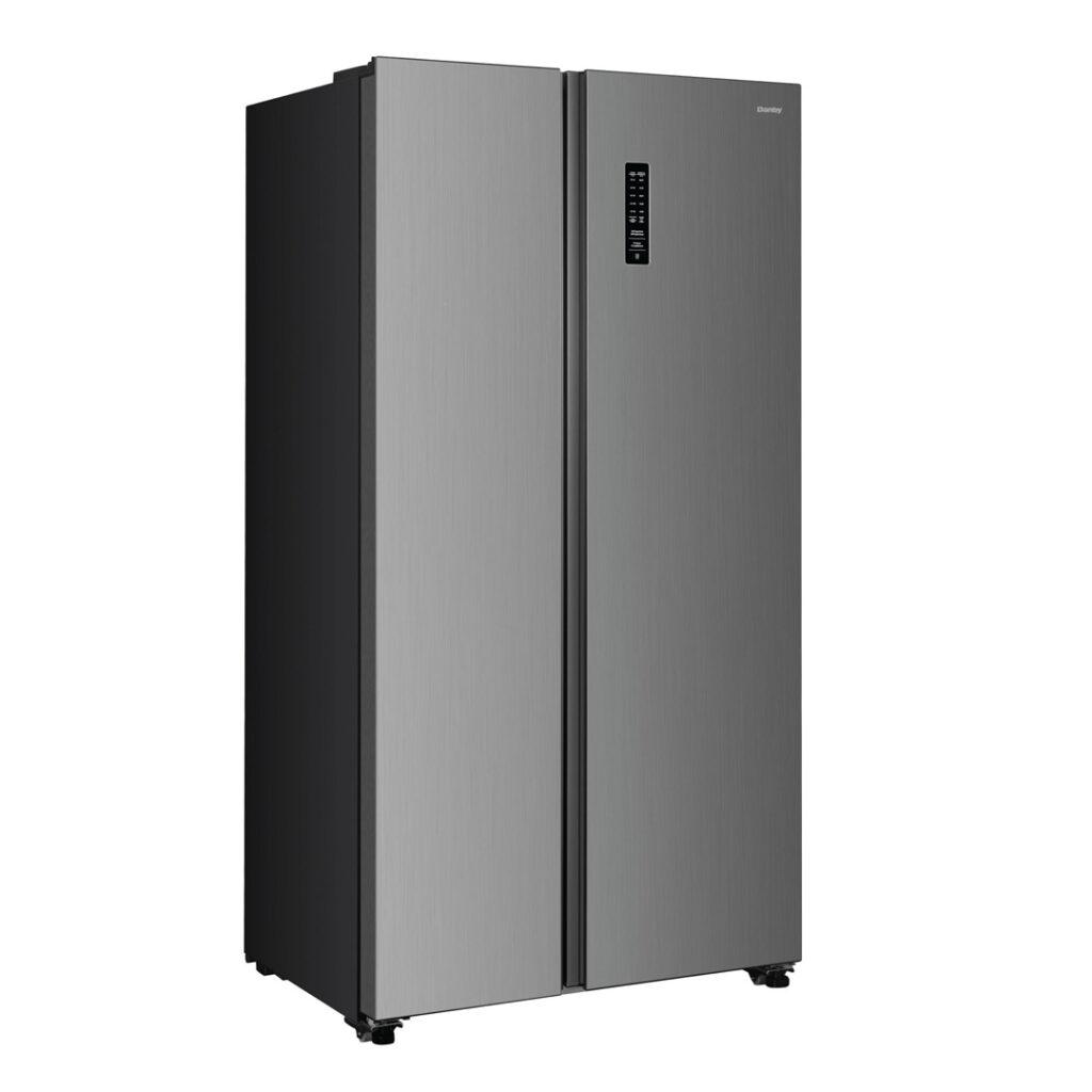 Danby DFF212B1SLDB Danby 21.2 Cu. Ft. Side-By-Side Refrigerator In Stainless Steel Look
