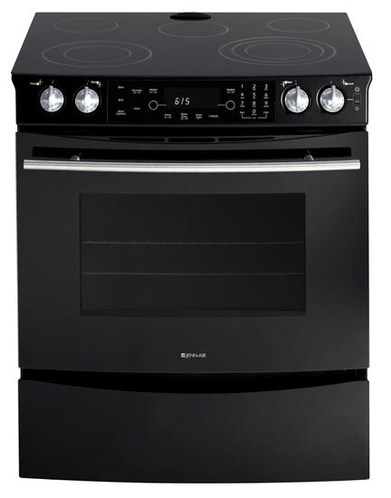 Jennair JES8750BAB 30" Slide-In Electric Range