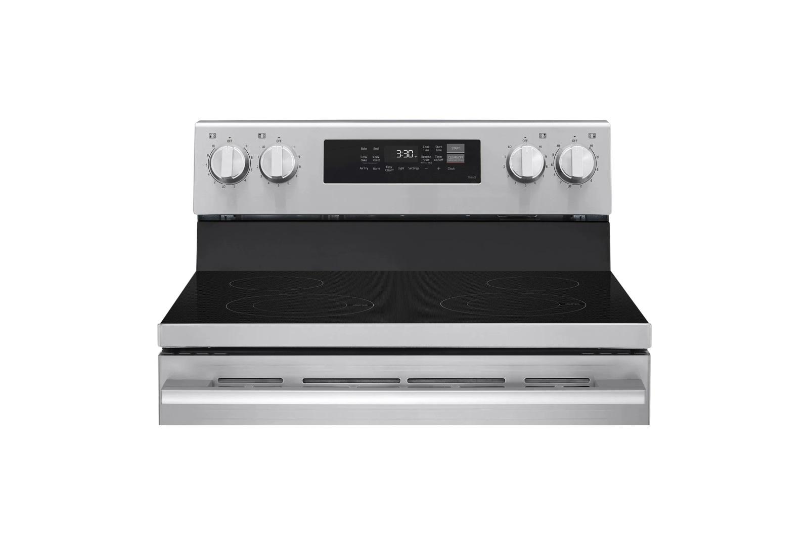 Lg LREN6321VE 6.3 Cu. Ft. Smart Wi-Fi Enabled Electric Range With Air Fry & Easyclean®