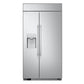 Lg US26WBB92S Lg Signature 26 Cu. Ft. Smart Side-By-Side Built-In Refrigerator With Ice & Water Dispenser
