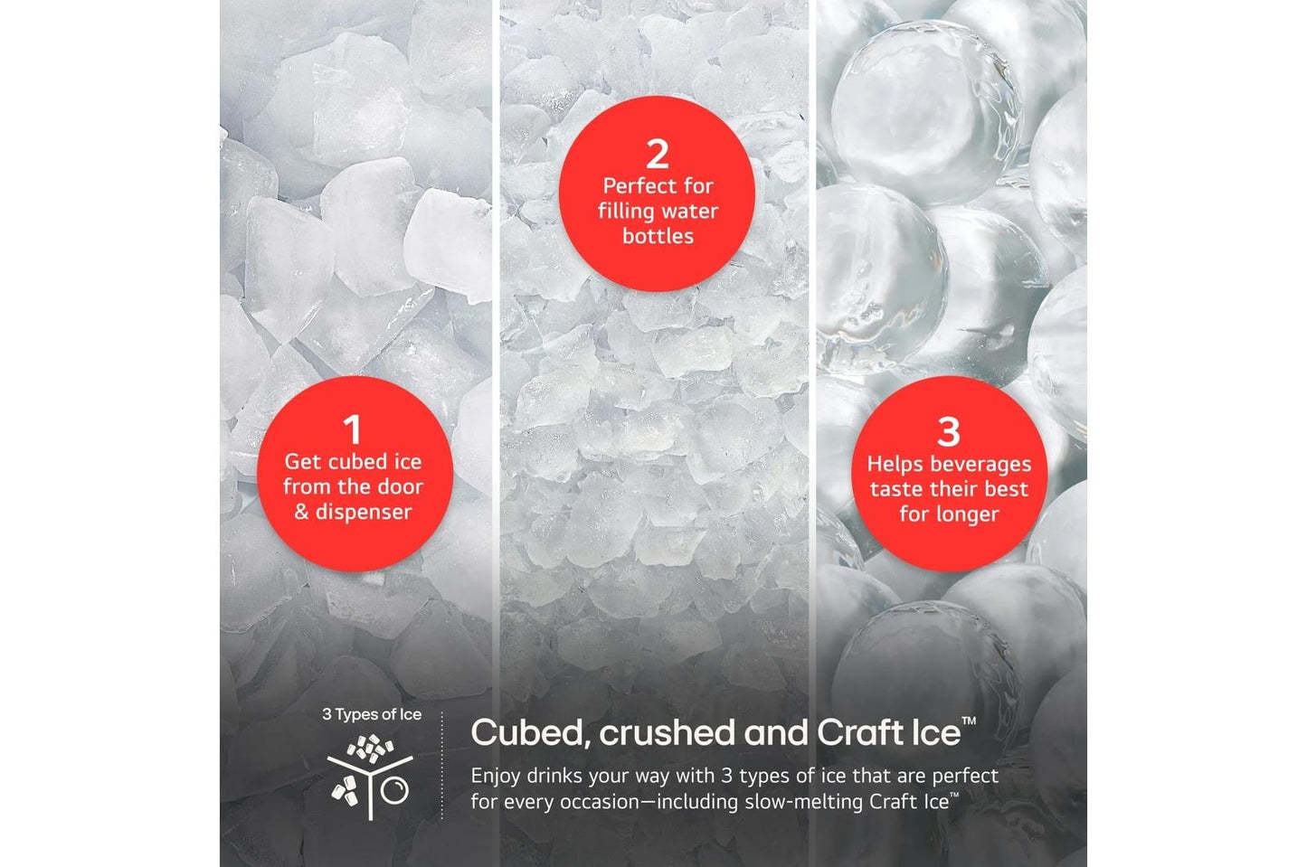 Lg LF24Z6530S Lg Counter-Depth Max™ With Zero Clearance™ 3-Door French Door Refrigerator With Thin Door Design