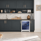 Zephyr BWN24C02AGADA Brisas Wine Cooler, 24In Uc, Ss+Glass,2Z, Ada