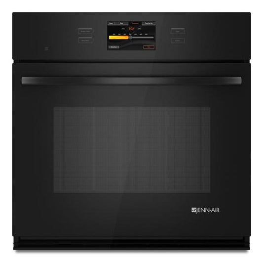 Jennair JJW3430WB Black Jenn-Air® Single Wall Oven With V2™ Vertical Dual-Fan Convection System, 30"