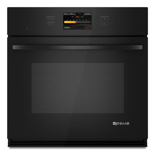Jennair JJW3430WB Black Jenn-Air® Single Wall Oven With V2™ Vertical Dual-Fan Convection System, 30"