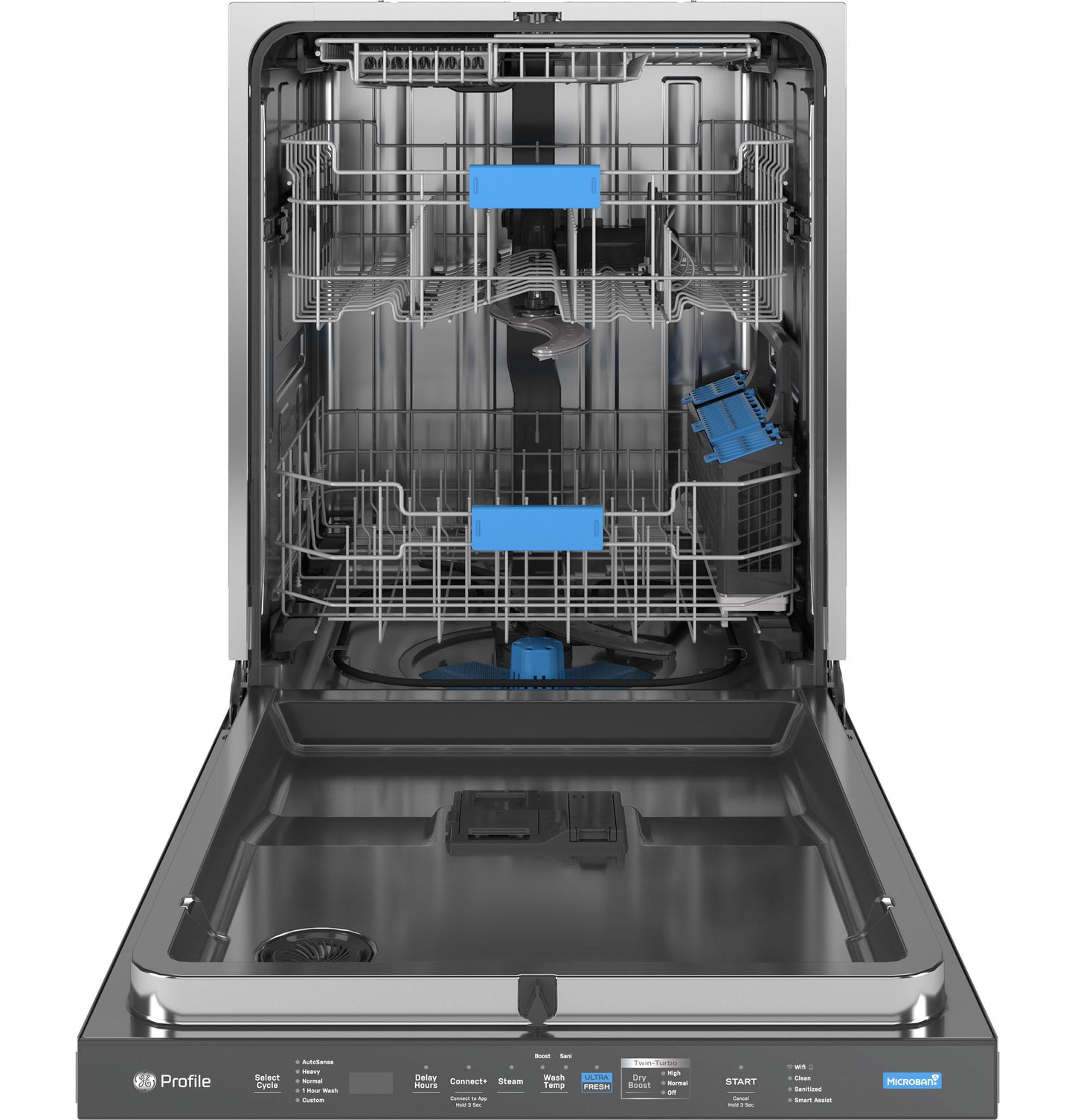 Ge Appliances PDP795SYVFS Ge Profile&#8482; Energy Star Smart Ultrafresh System Dishwasher With Microban&#8482; Antimicrobial Technology With Deep Clean Washing 3Rd Rack, 39 Dba