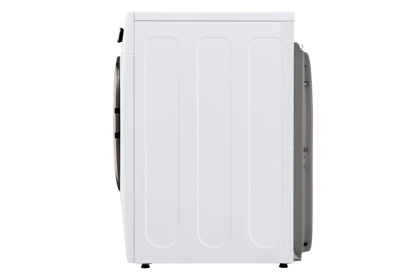 Lg DLHC4002W 7.8 Cu. Ft. Mega Capacity Smart Front Load Dryer With Dual Inverter Heatpump™ Technology And Inverter Direct Drive Motor System