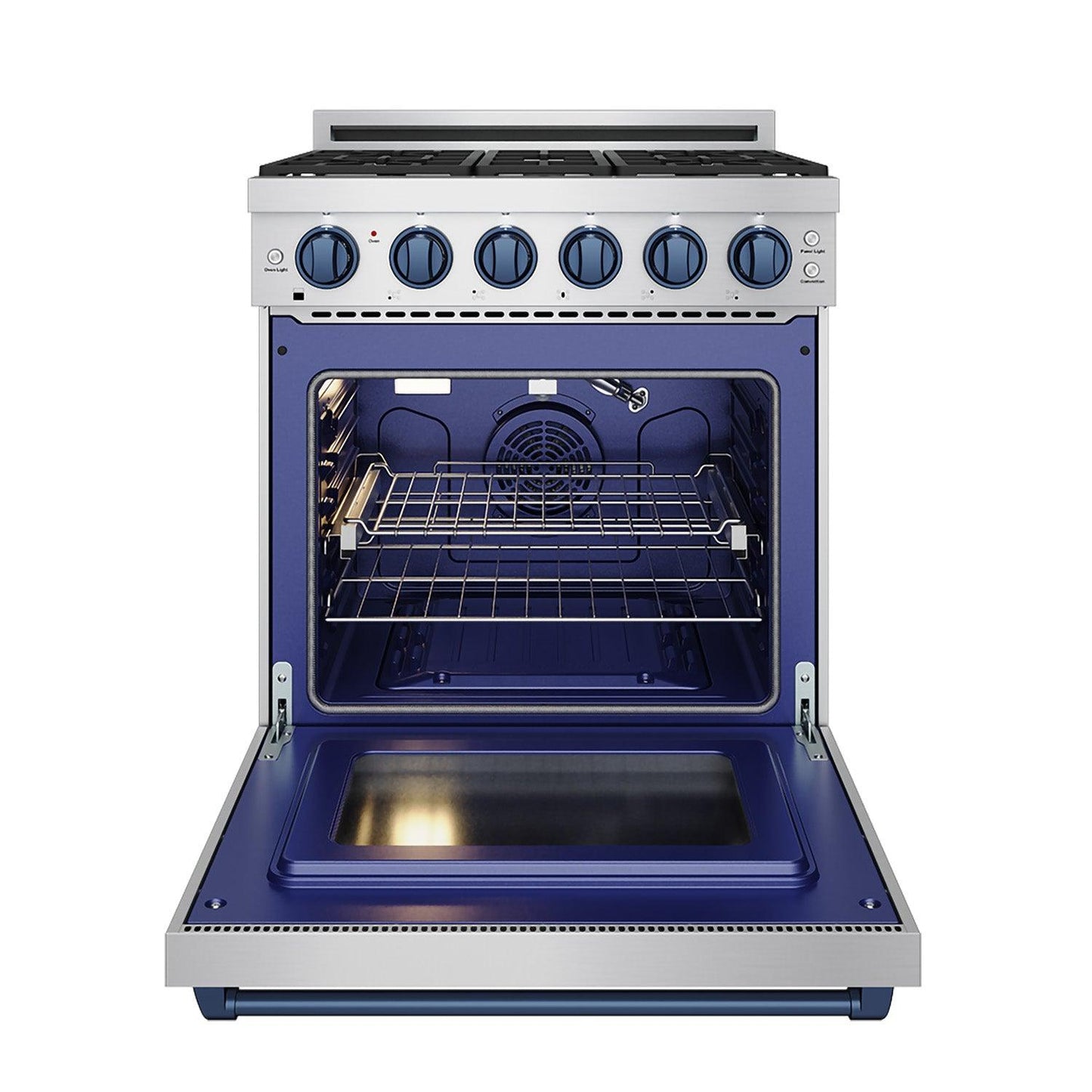 Thor Kitchen RSG30PLPBLU 30 Inch Professional Liquid Propane With Precision Knob Control In Stainless Steel/Blue