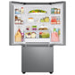 Samsung RF22A4111SR Bespoke Ai 3-Door French Door All-Around Cooling Auto Ice Maker 22 Cu.Ft.