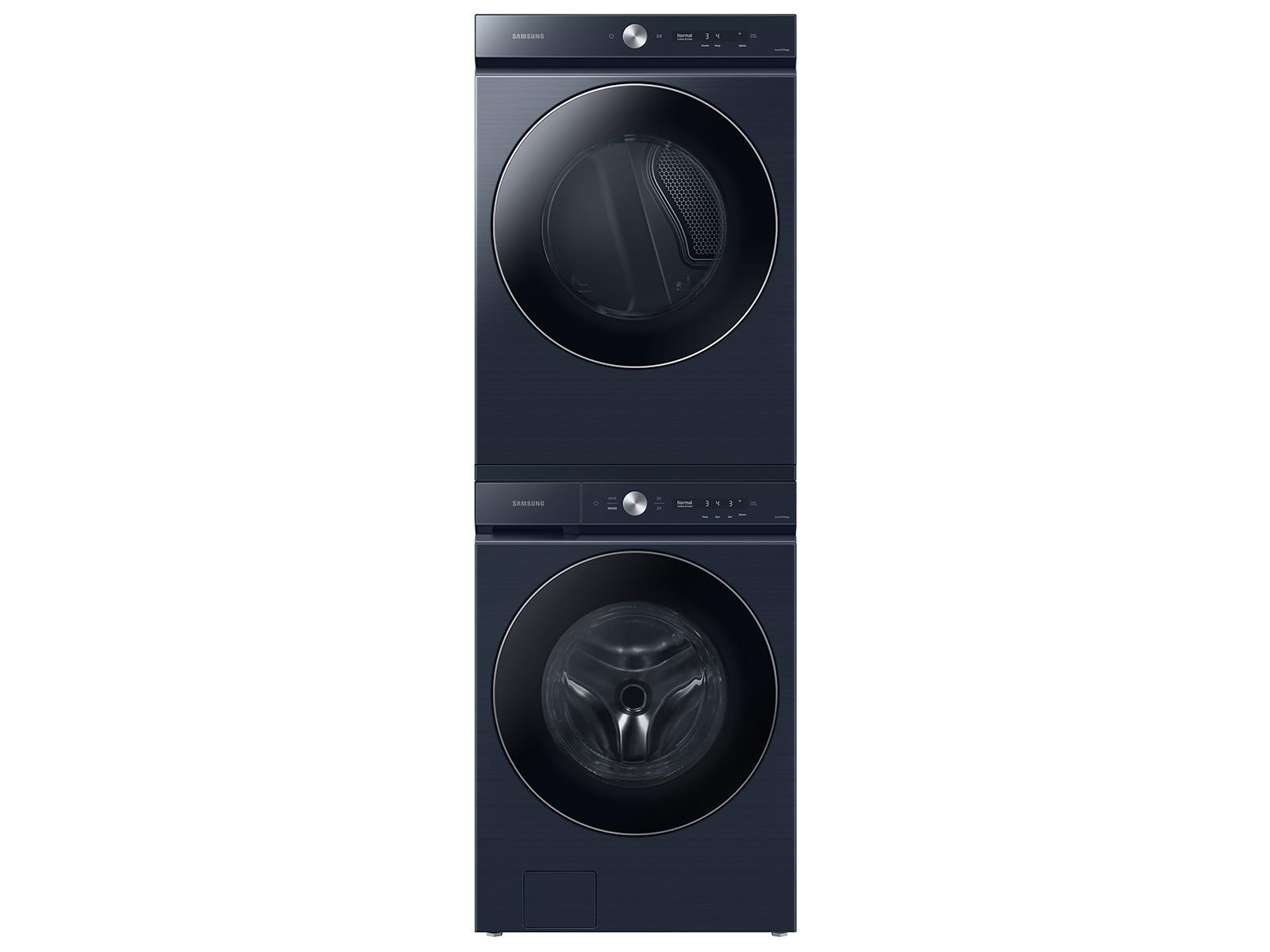 Samsung F1657832070251 Bespoke Ultra Capacity Ai Front Load Washer And Electric Dryer In Brushed Navy