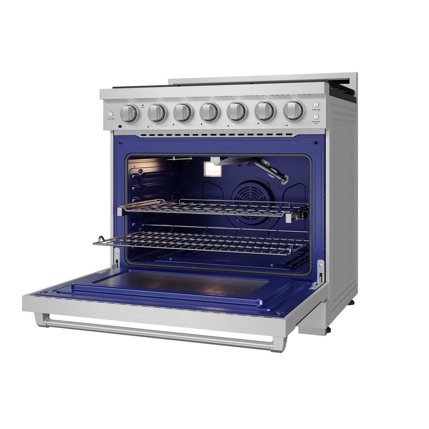 Thor Kitchen RSG36PLP 36 Inch Professional Liquid Propane Range With Precision Knob Control In Stainless Steel Gordon Ramsay Series