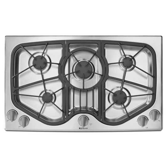 Jennair JGC8536BDS Gas Cooktop, 36"