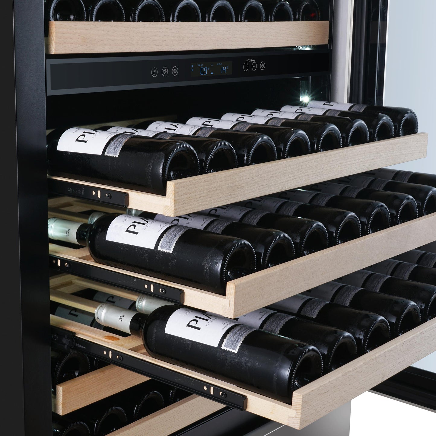 Forno FWCDR669730S Forno Celano 30-Inch Triple Zone Wine And Beverage Cooler, 21.3 Cu.Ft, Stainless Steel