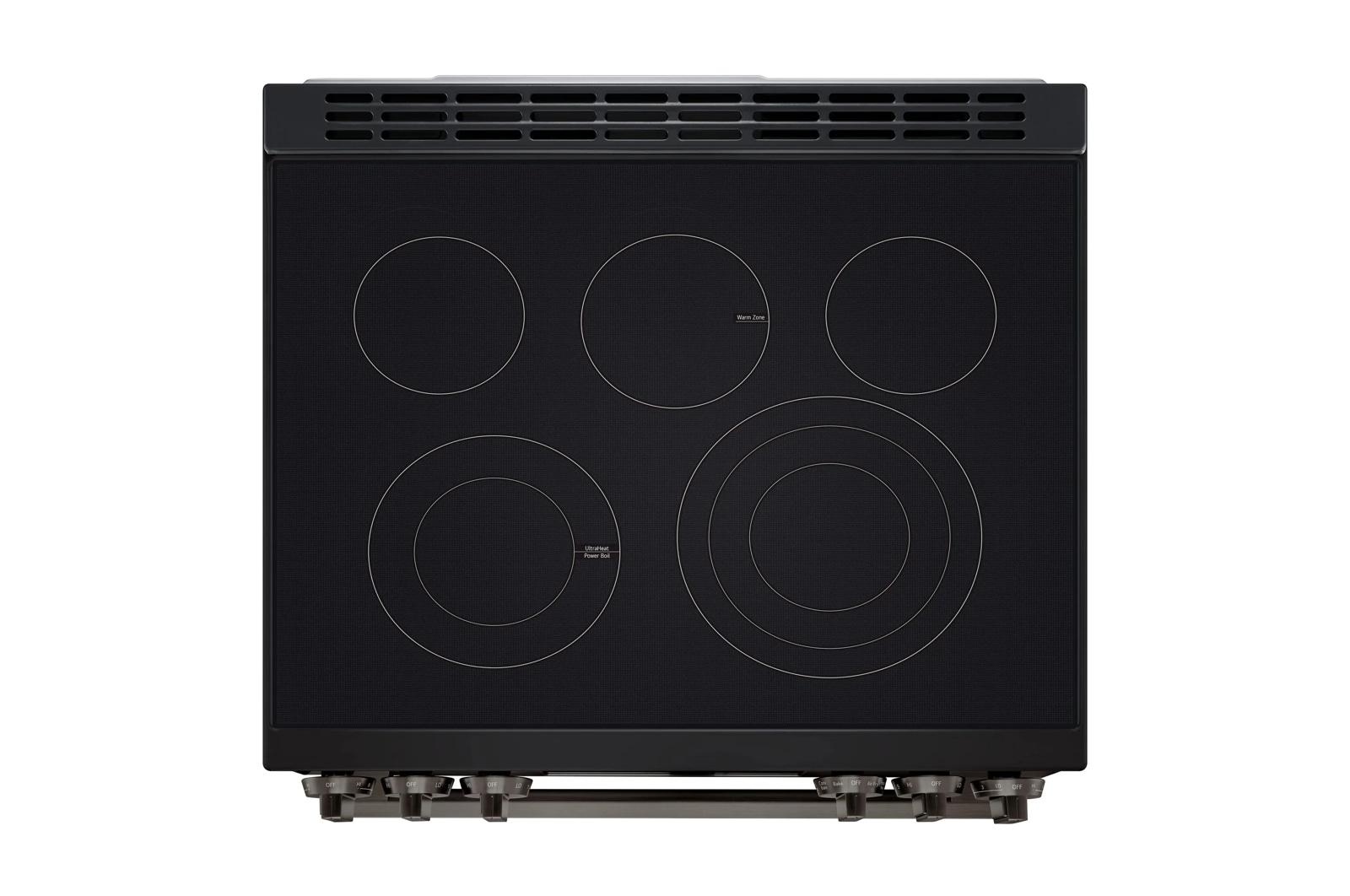 Lg LSEL6335ZE 6.3 Cu. Ft. Smart Electric Slide-In Range With Instaview®, Probake Convection®, And Air Fry