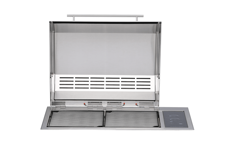Kenyon B70471NH Texan Electric Grill Intelliken Touch™ With Single Piece Lid