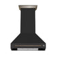 Forno FRHWM509530BLK Forno Aria 30 Inch Wall-Mounted Range Hood In Black