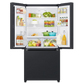 Samsung RF18A5101MT 18 Cu. Ft. Counter Depth 3-Door French Door Refrigerator In Matte Black Steel