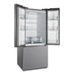 Verona VEFFD3018RISL Verona Veffd3018Risl 30 Inch Freestanding French Door Refrigerator With 18.2 Cu. Ft. Capacity, Automatic Ice Maker, Recessed Handle