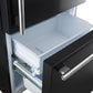 Forno FFFFD178531BLK Forno Milano Espresso 31-Inch Bottom Freezer Refrigerator, Black, 17.2 Cu.Ft Capacity, Energy Efficient