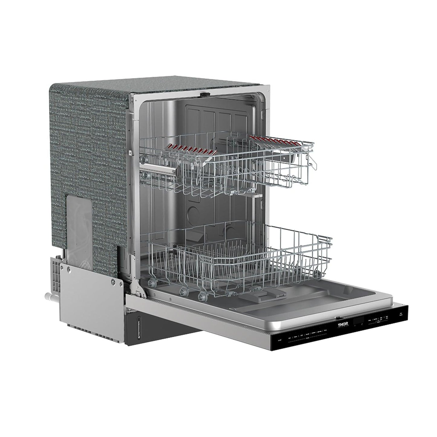 Thor Kitchen TDW24PT 24 Inch Built-In Top Control Dishwasher With Pocket Handle - Stainless Steel