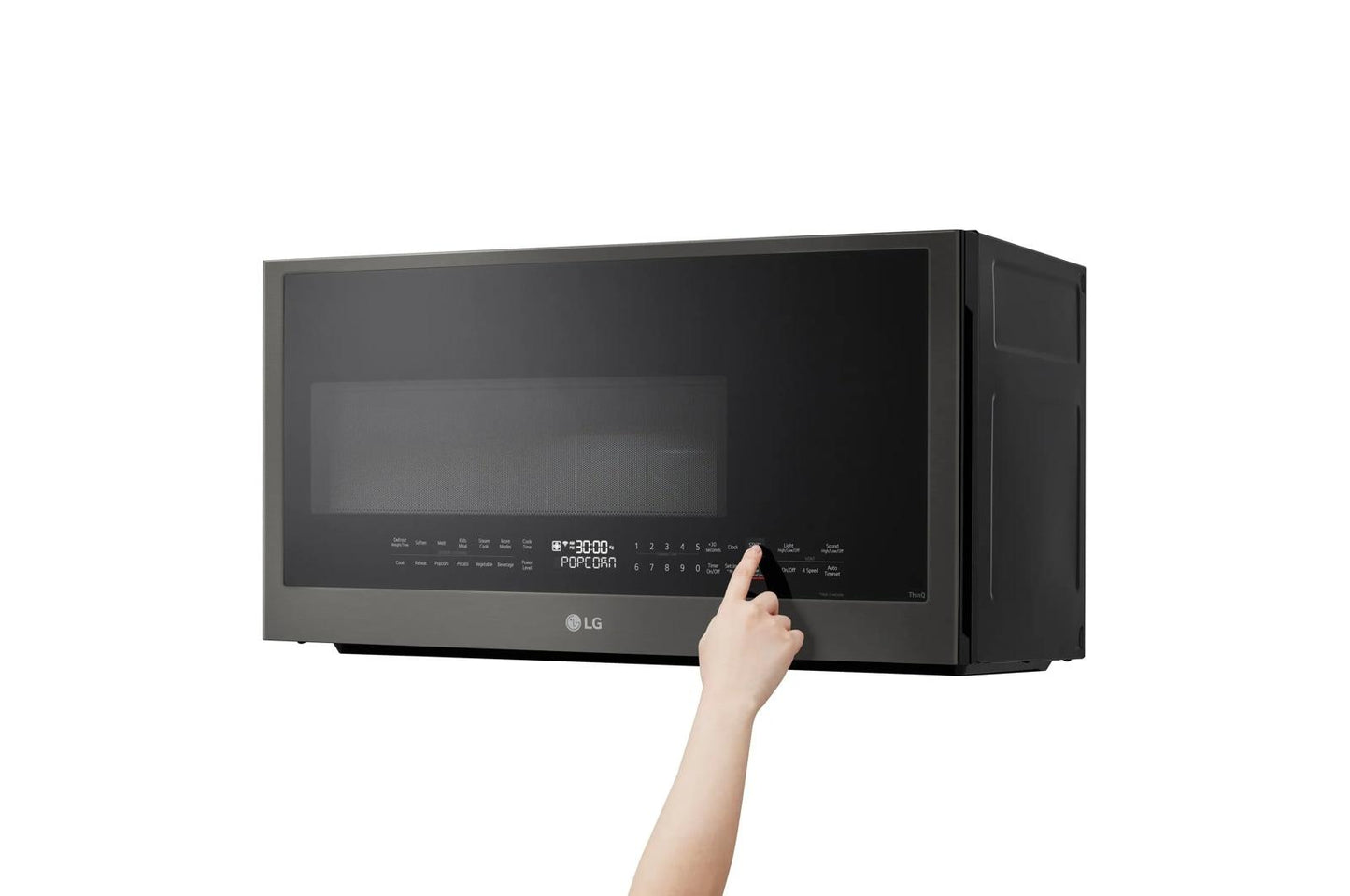 Lg MVEL2035Z 2.2 Cu. Ft. Wi-Fi Enabled Over-The-Range Microwave Oven With Easyclean®