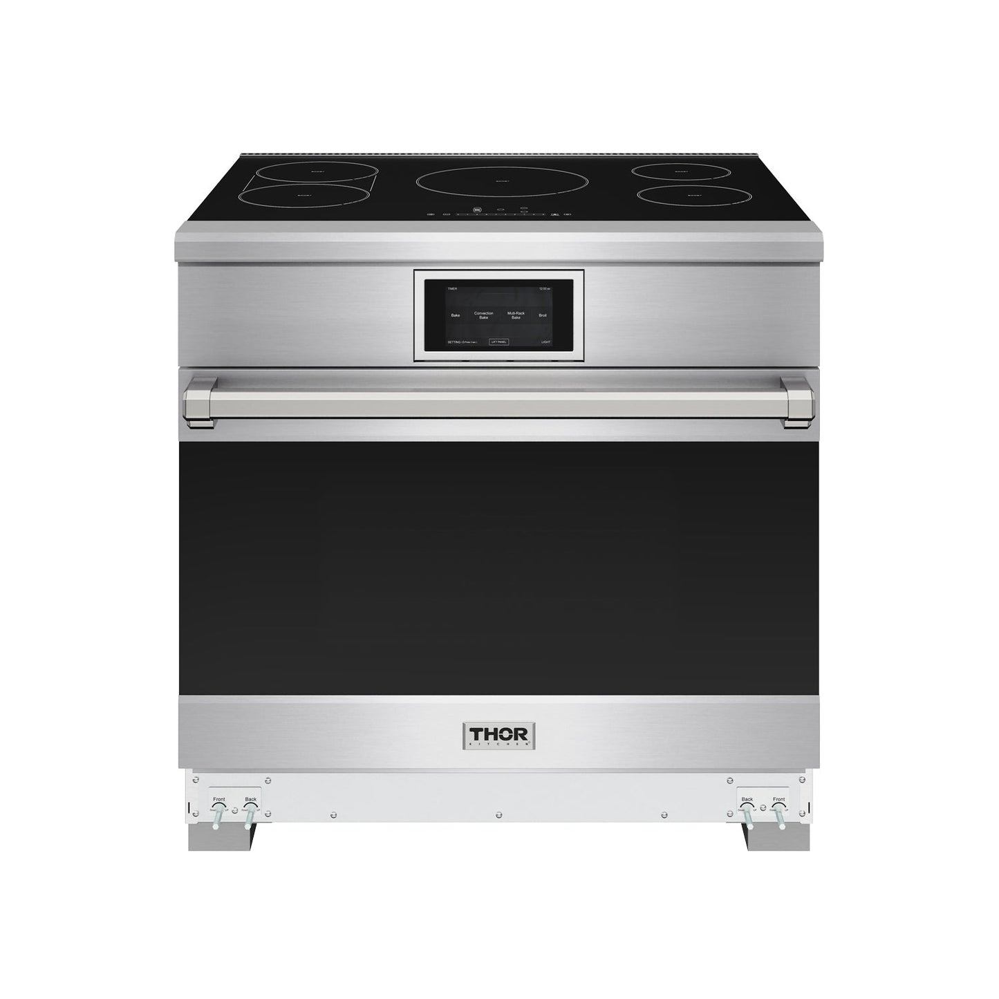 Thor Kitchen XRI36E 36 Inch X Series Professional Freestanding Induction Range