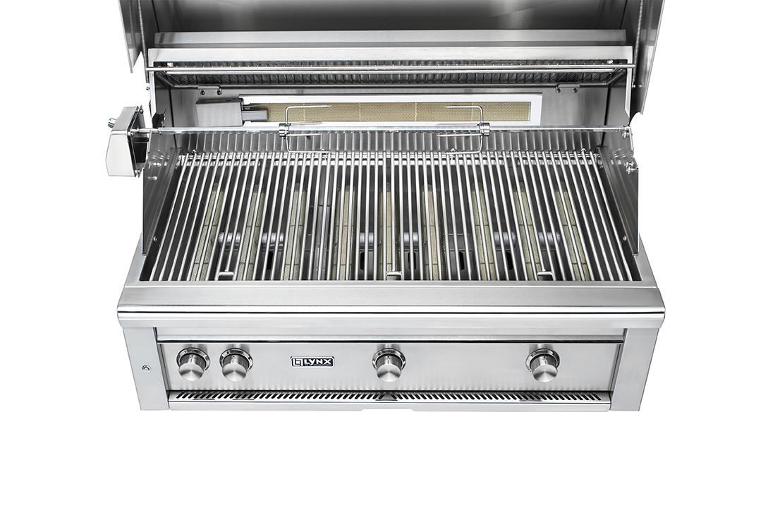 Lynx L42ATRSUNG 42" Built-In Grill - All Trident™ W/ Rotisserie - Surf