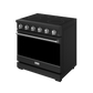 Thor Kitchen RSE36PBSS 36 Inch Professional Electric Range In Black/Stainless Steel Gordon Ramsay Series