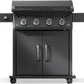 Napoleon Bbq RP30FTPKPHM Rogue Pro Phantom 30 Inch Griddle Rust-Resistant Stainless Steel Cooktop , Propane, Matte/Matt Black