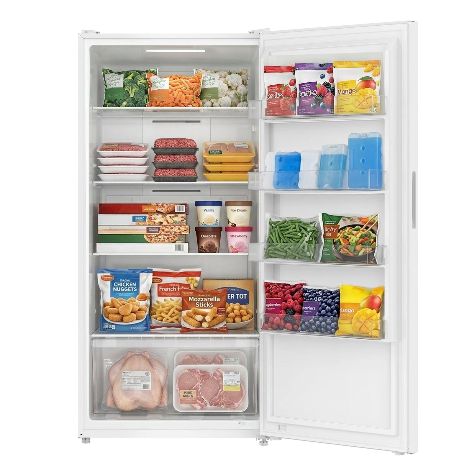 Avanti AV170VFLJM0W Avanti Maxxspace Garage-Ready 17 Cu. Ft. Convertible Upright Freezer
