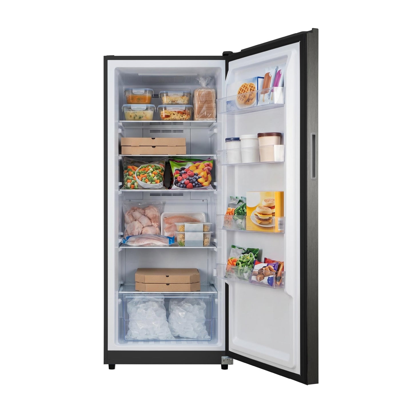 Element Appliance EXUF14CEES Element 14.0 Cu. Ft. Upright Convertible Freezer/Refrigerator - Stainless Steel, Energy Star (Exuf14Cees)