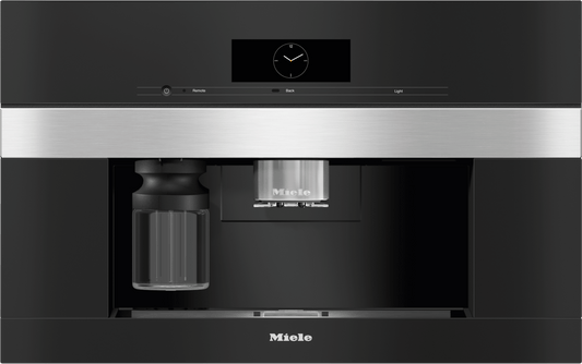Miele CVA7875CTS Cva 7875 Clean Touch Steel - Built-In Coffee Machine With Directwater Perfectly Combinable Design With Coffeeselect + Autodescale For Highest Demands.