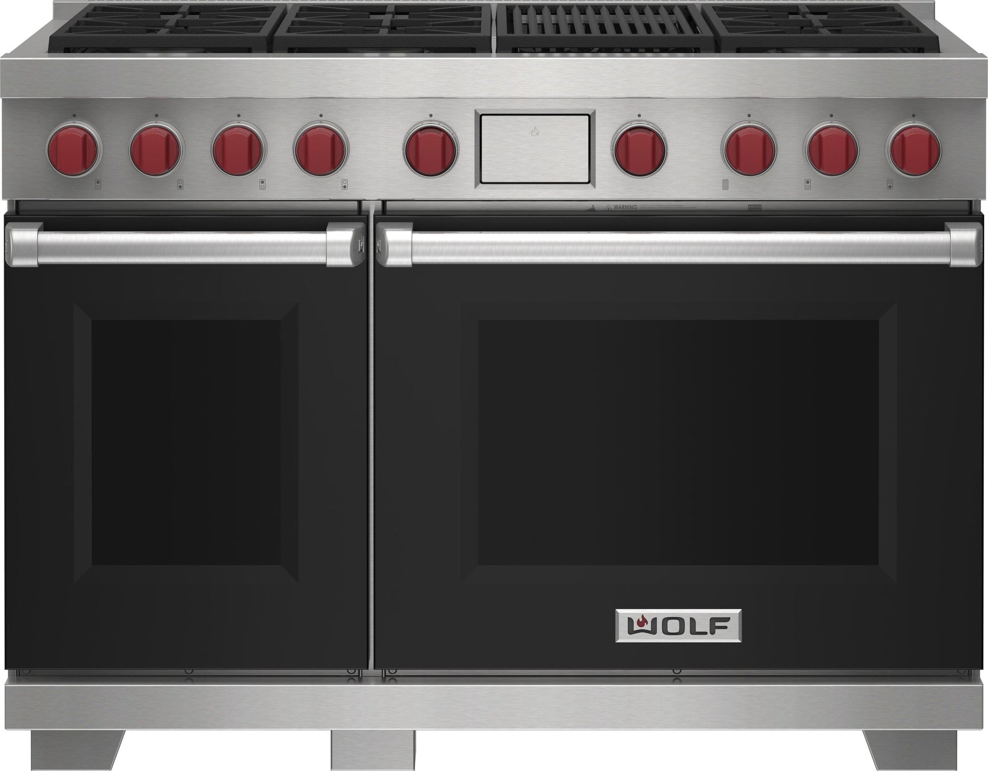 Wolf DF48650CWHPLP 48" Dual Fuel Range - 6 Burners And Infrared Charbroiler
