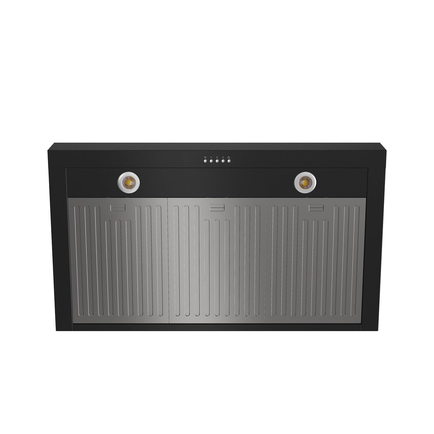 Thor Kitchen TRH36PB 36 Professional Wall Mount Pyramid Range Hood In Black