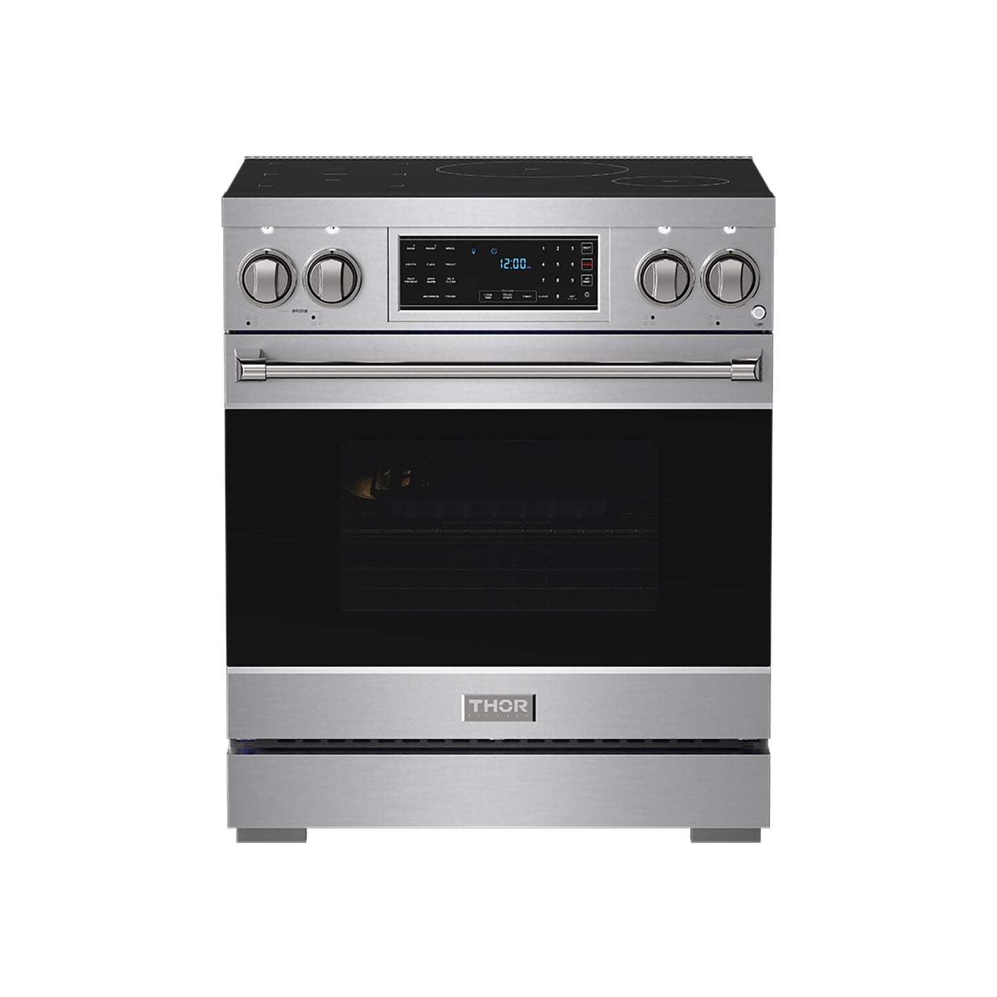 Thor Kitchen RSI30 30 Inch Professional Induction Range With Tilt Panel Touch Control In Stainless Steel Gordon Ramsay Series