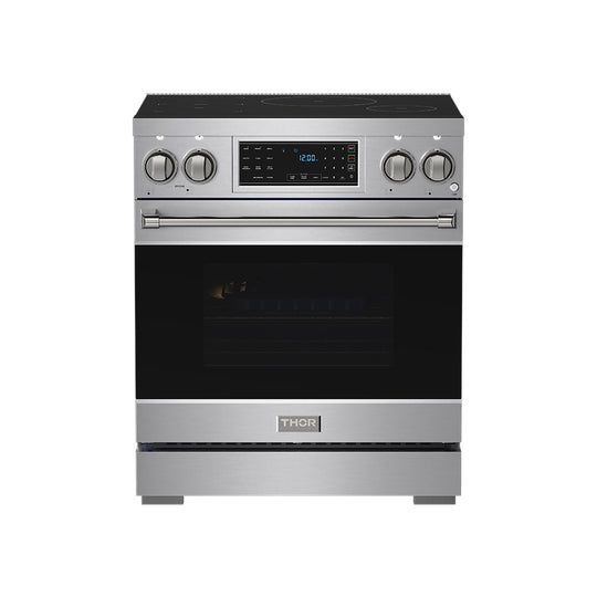 Thor Kitchen RSI30 30 Inch Professional Induction Range With Tilt Panel Touch Control In Stainless Steel Gordon Ramsay Series