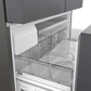 Bosch B36CT84SNB 800 Series, French Door Bottom Freezer, Multi Door, 36'', Black Inox-Antifingerprint