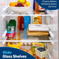 Ge Appliances GZS24NYYFS Ge® 23.6 Cu. Ft. Counter-Depth Side-By-Side Refrigerator With Extra Tall Dispenser And In-Door Icemaker