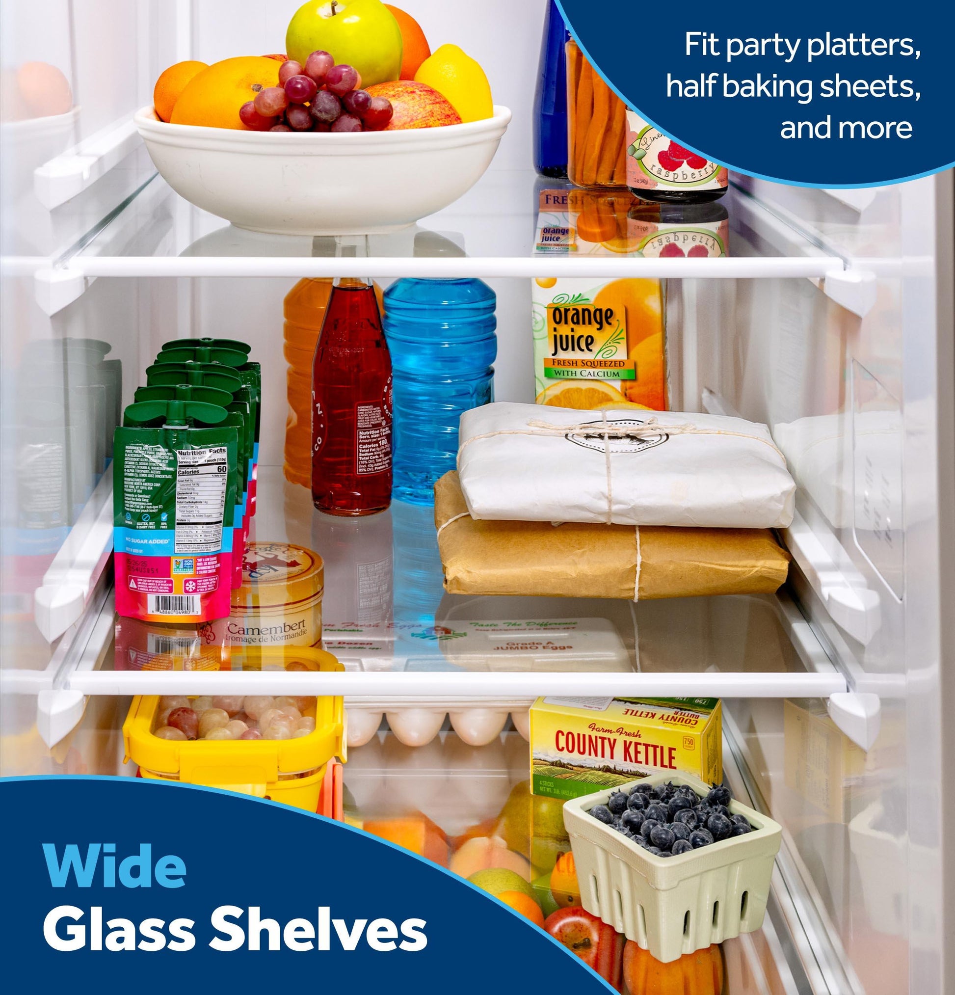Ge Appliances GZS24NYYFS Ge® 23.6 Cu. Ft. Counter-Depth Side-By-Side Refrigerator With Extra Tall Dispenser And In-Door Icemaker