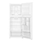 Verona VEFTF2412RWH Verona Veftf2412Rwh 24 Inch Top Freezer Refrigerator With 12 Cu. Ft. Total Capacity, Reversible Doors, Recessed Handle, Energy Star (White)