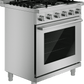 Bosch HDS5057U 500 Series, Dual Fuel Freestanding Range, 30'', Stainless Steel