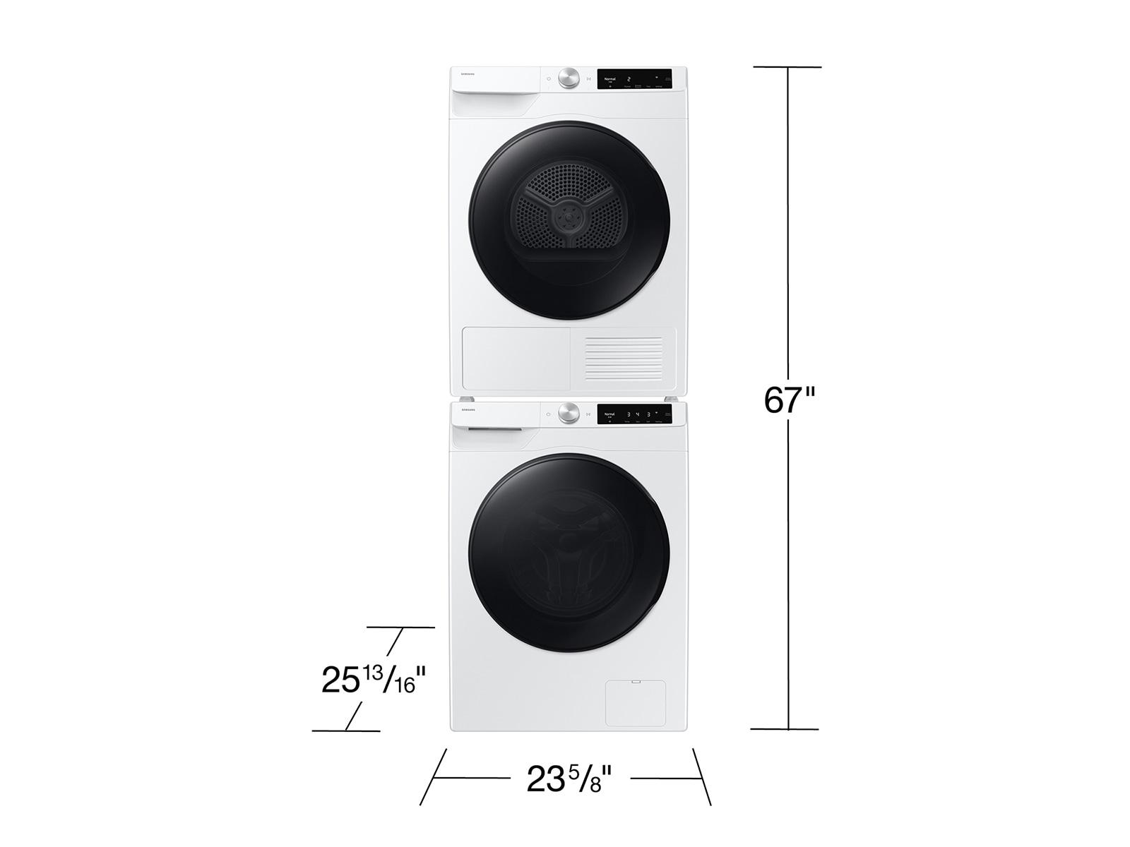 Samsung DV25FG62B0BE Compact Ventless Heat Pump Dryer Wi-Fi Connectivity Energy Efficient 4.0 Cu.Ft.