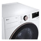 Lg DLHC4002W 7.8 Cu. Ft. Mega Capacity Smart Front Load Dryer With Dual Inverter Heatpump™ Technology And Inverter Direct Drive Motor System