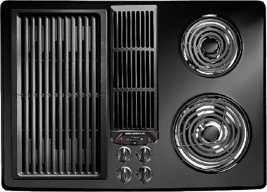 Jennair JED8130ADB Designer Line Modular Electric Downdraft Cooktop, 30"